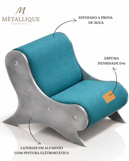 Espreguiçadeira Mètallique Alvor